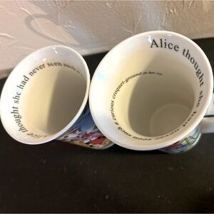 Alice In Wonderland mugs